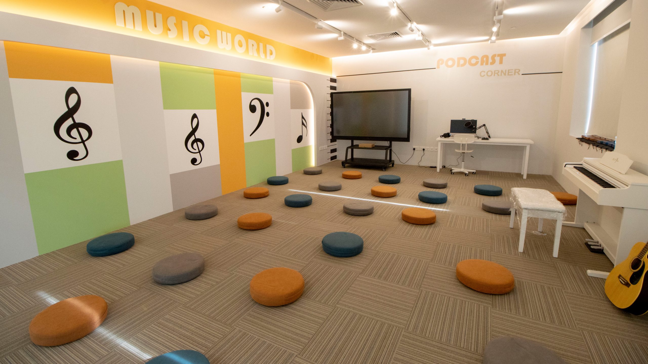 DIMENSIONS International College Orchard Campus –  Music Room