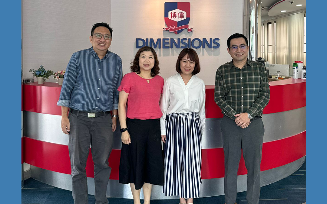 Republic Poly Representatives Visit DIMENSIONS