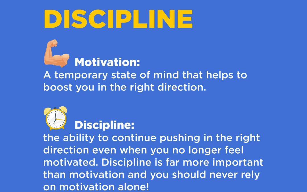 Motivation vs Discipline—The Key Difference